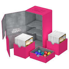 Ultimate guard Twin Flip 'n' Tray 200+ Pink